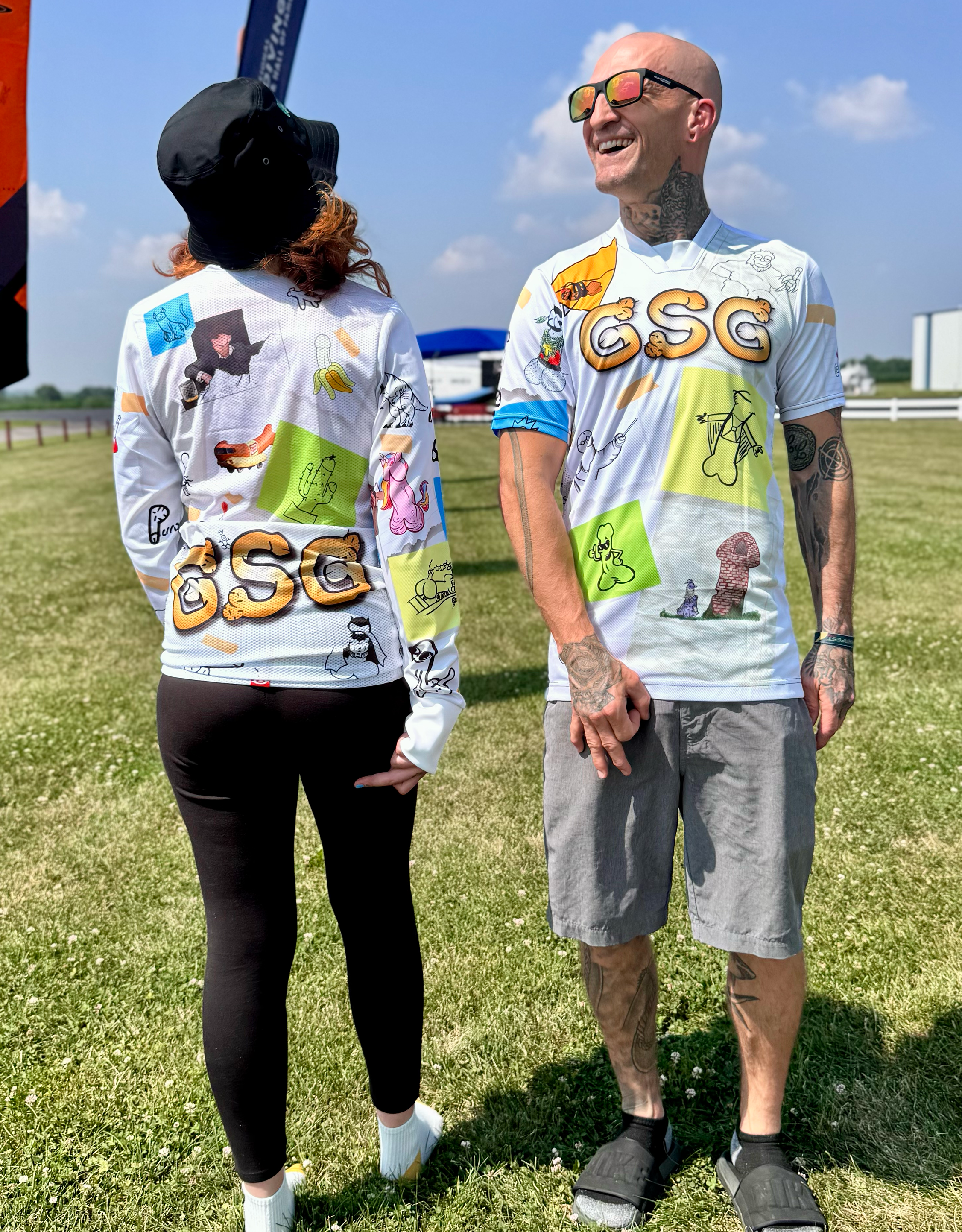 【CDS】 Sky Ground Nylon Jersey Setup XL GSG Skydive Chicago SummerFest 2023 Jersey Option Studios