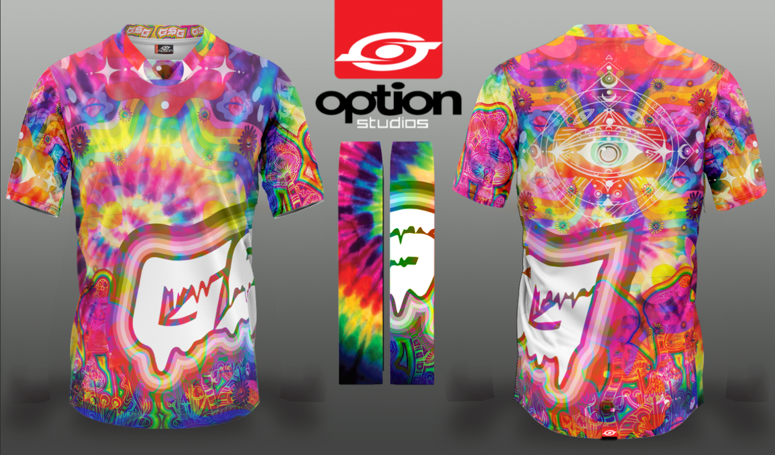 GSG Tie Dye Pink Jersey Option Studios | Gold State Gear Inc.