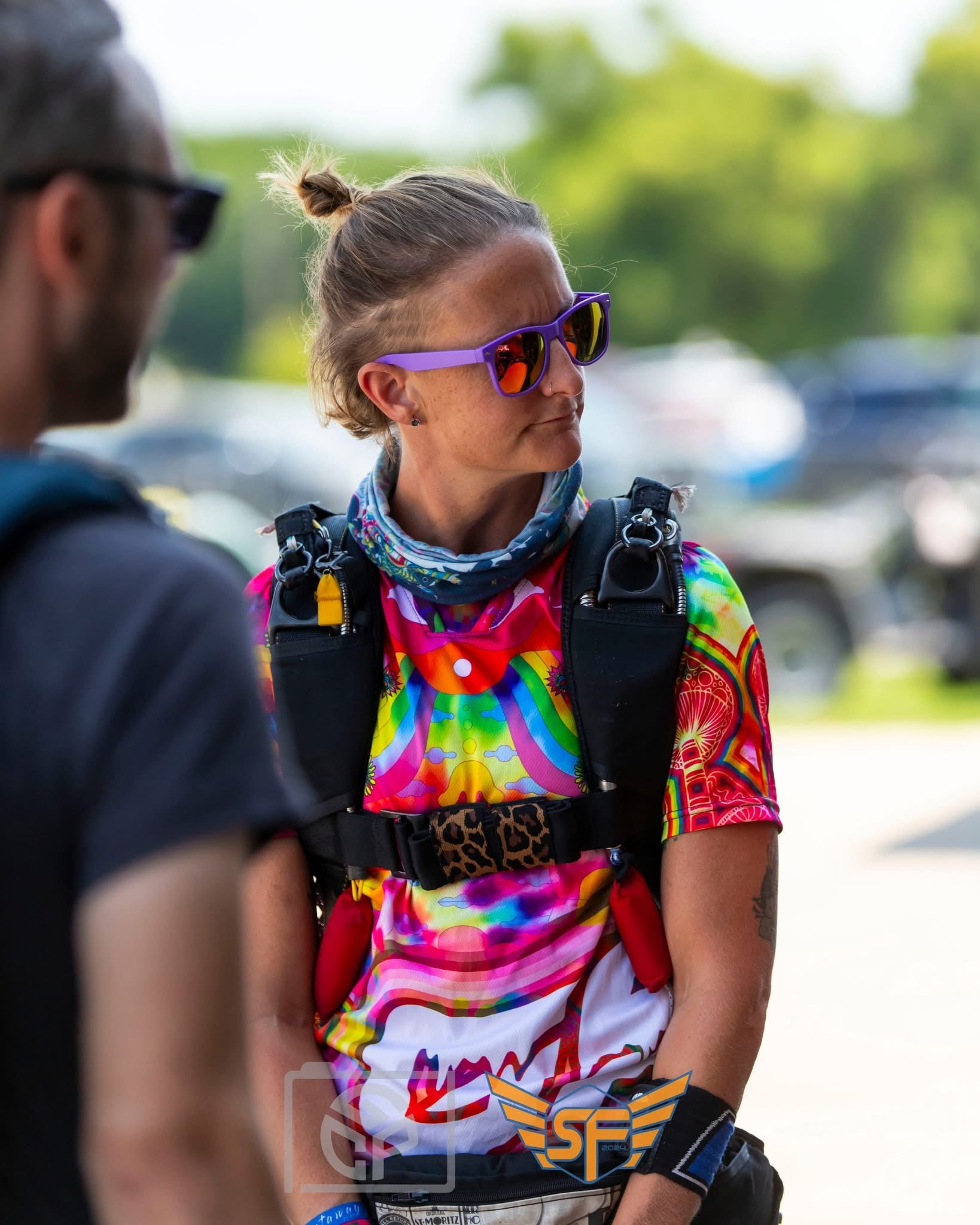 GSG Tie Dye Pink Jersey Option Studios | Gold State Gear Inc.